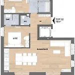 Апартаменты Apartmenthaus A24 Шрунс