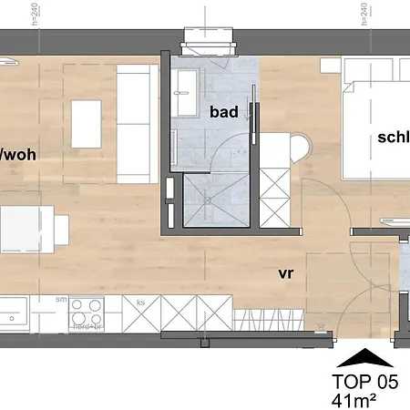Apartmenthaus A24 * Шрунс